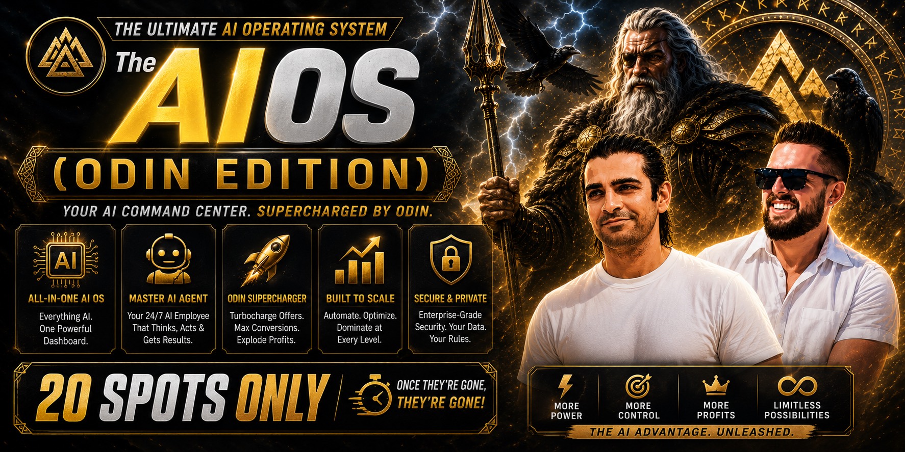 The AI OS Odin Edition, your AI command center supercharged by Odin